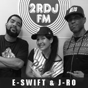 E-swift, DJ D and Jro at 2RDJ radio