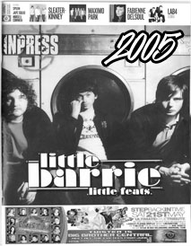 DJ D feature in Inpress 2005