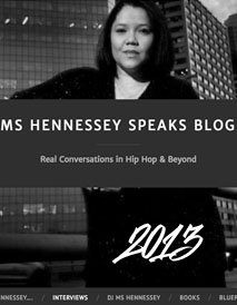 DJ D feature in Ms Hennessey Speaks blog 2013