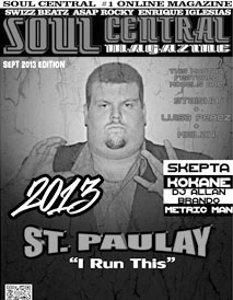 DJ D feature in soul central magazine 2013